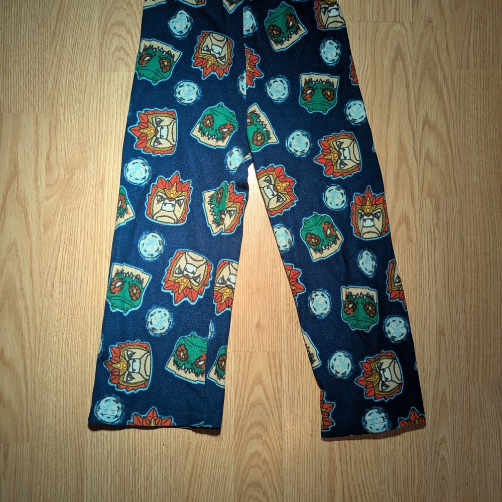 Lego Kids Pajama Bottoms with Colorful Character Prints